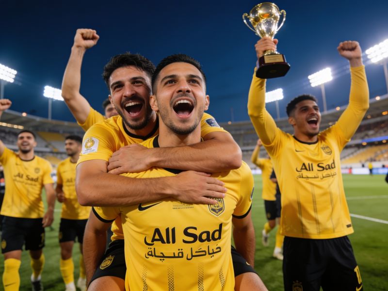 Al Sadd Shock Jeonbuk in the 2011 AFC Champions League Final